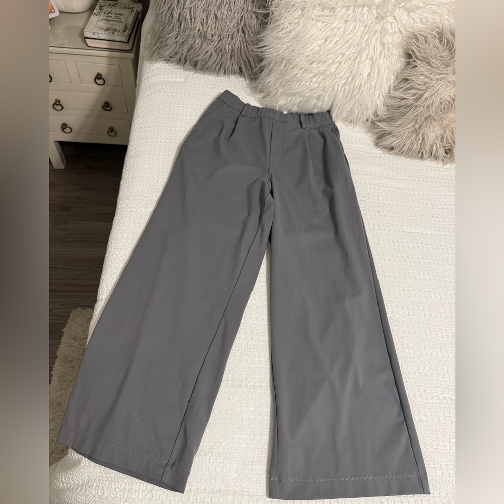 HALARA Charcoal Wide-Leg Women's Pants